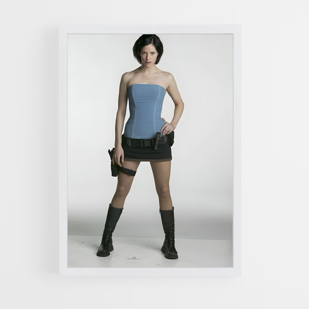 Poster Jill's Valor – affiche Resident Evil (vue 3)